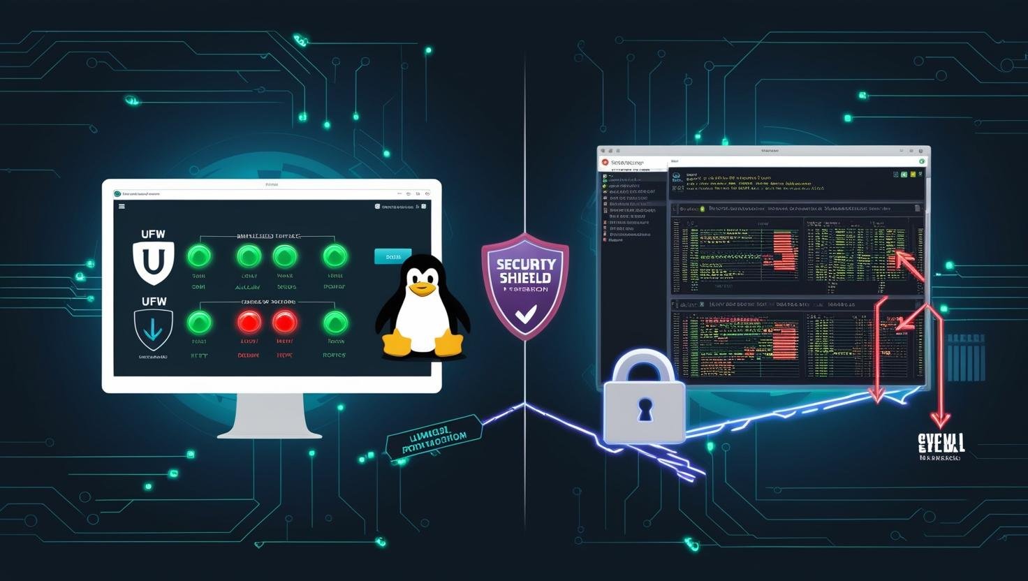 Firewall Management with UFW and iptables in Linux